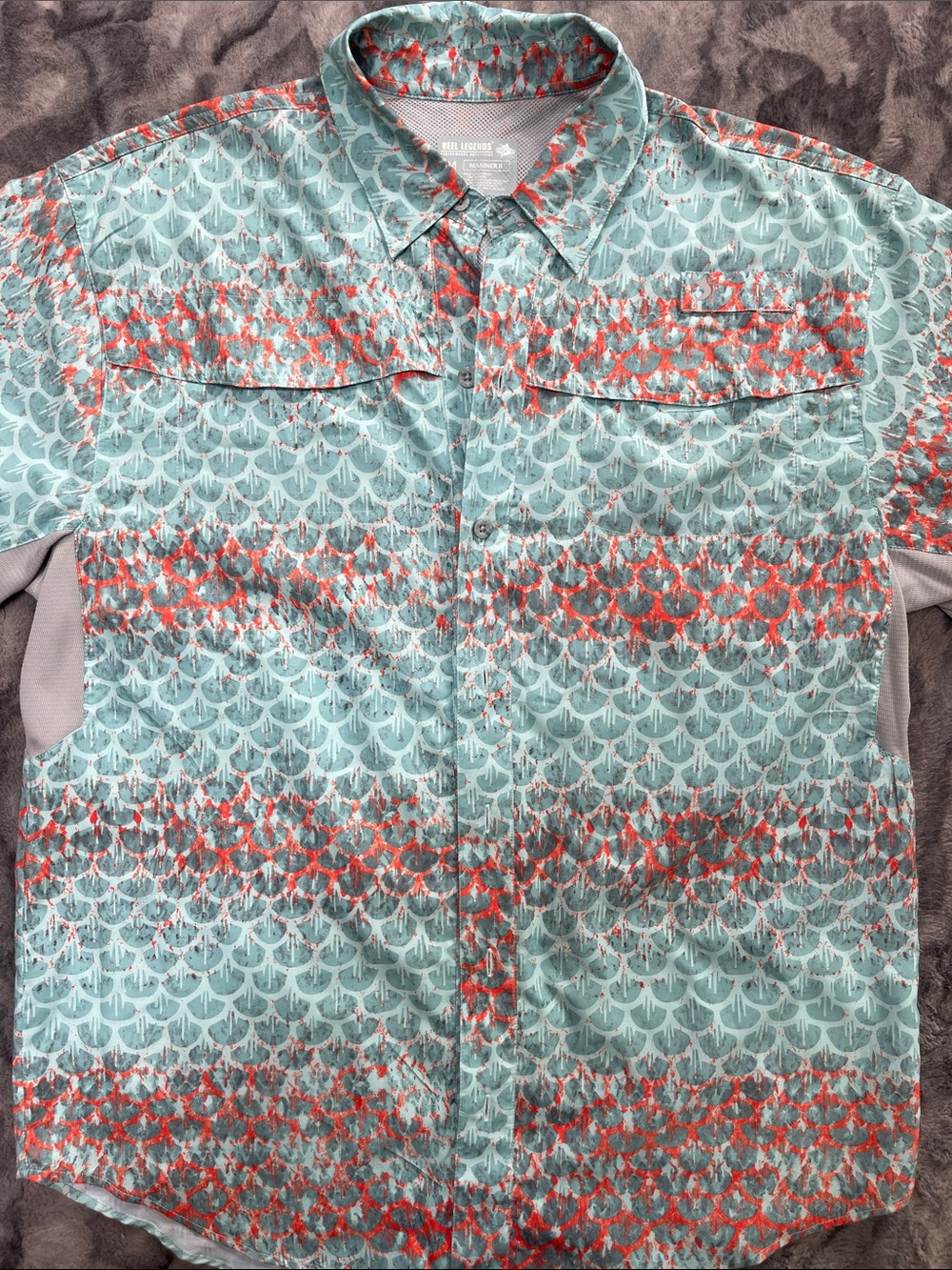 REEL LEGENDS Short-Sleeve Men’s Shirt